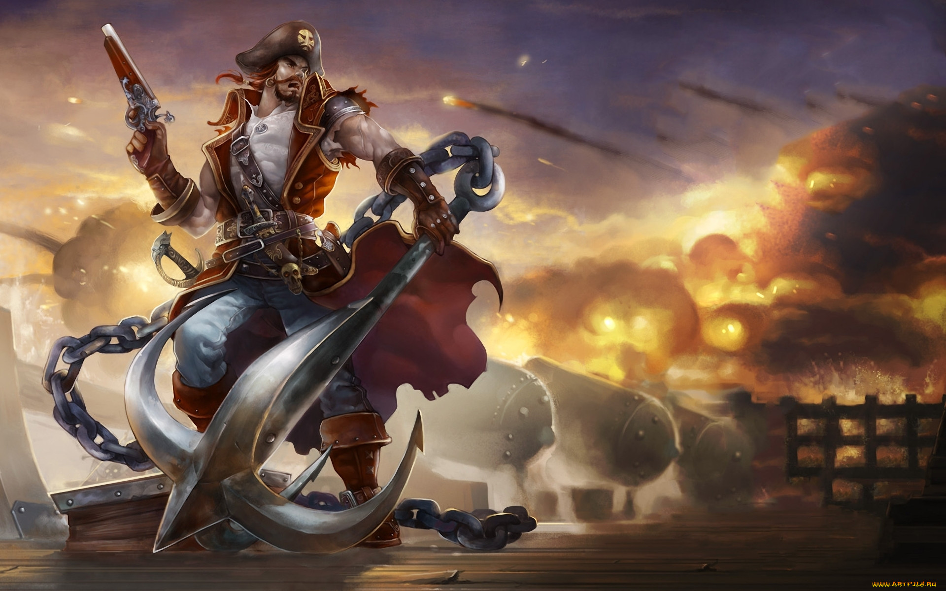 league, of, legends, , , , gangplank